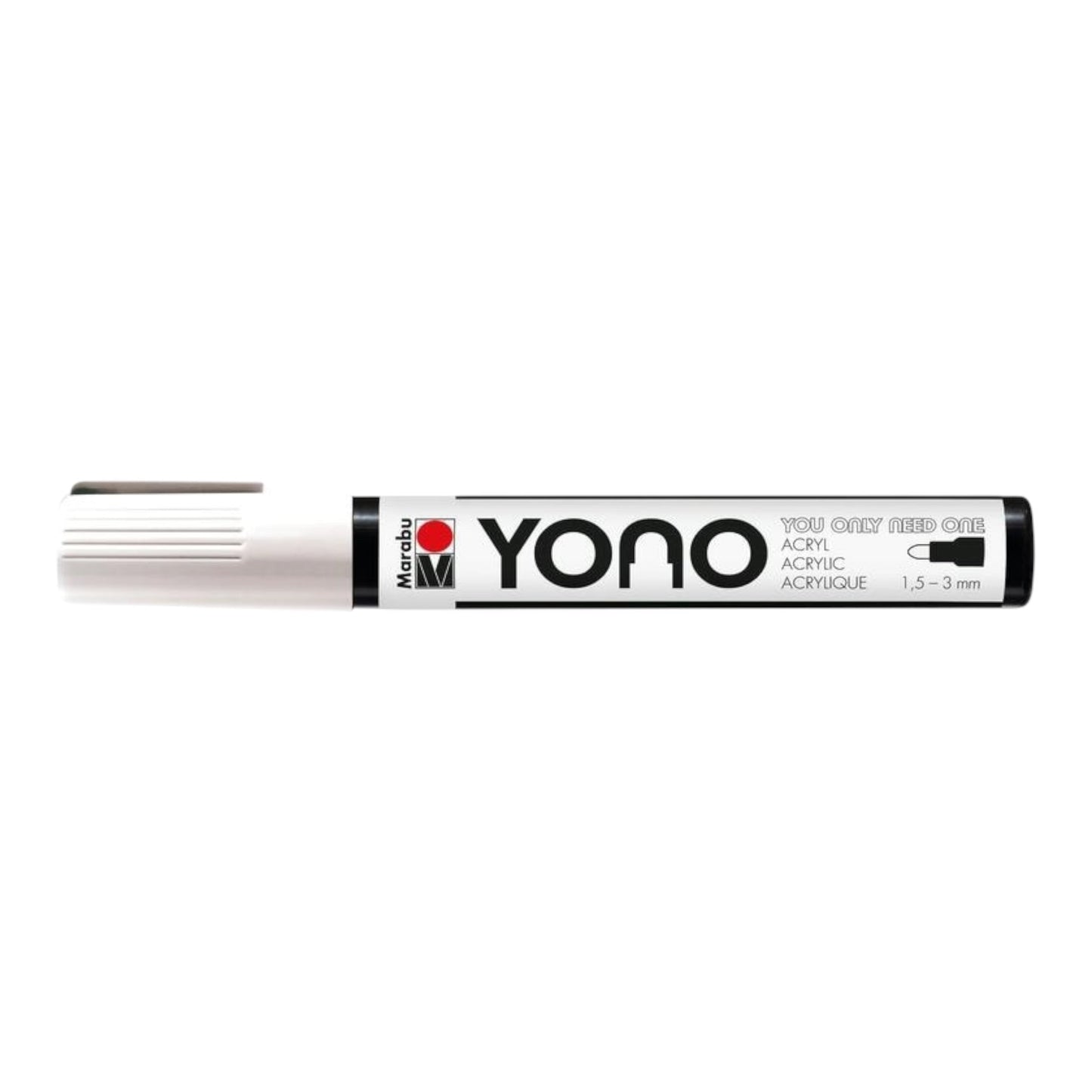 Acrylmarker YONO 1.5 - 3 mm Weiss
