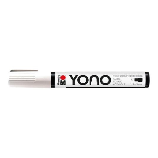 Acrylmarker YONO 1.5 - 3 mm Weiss