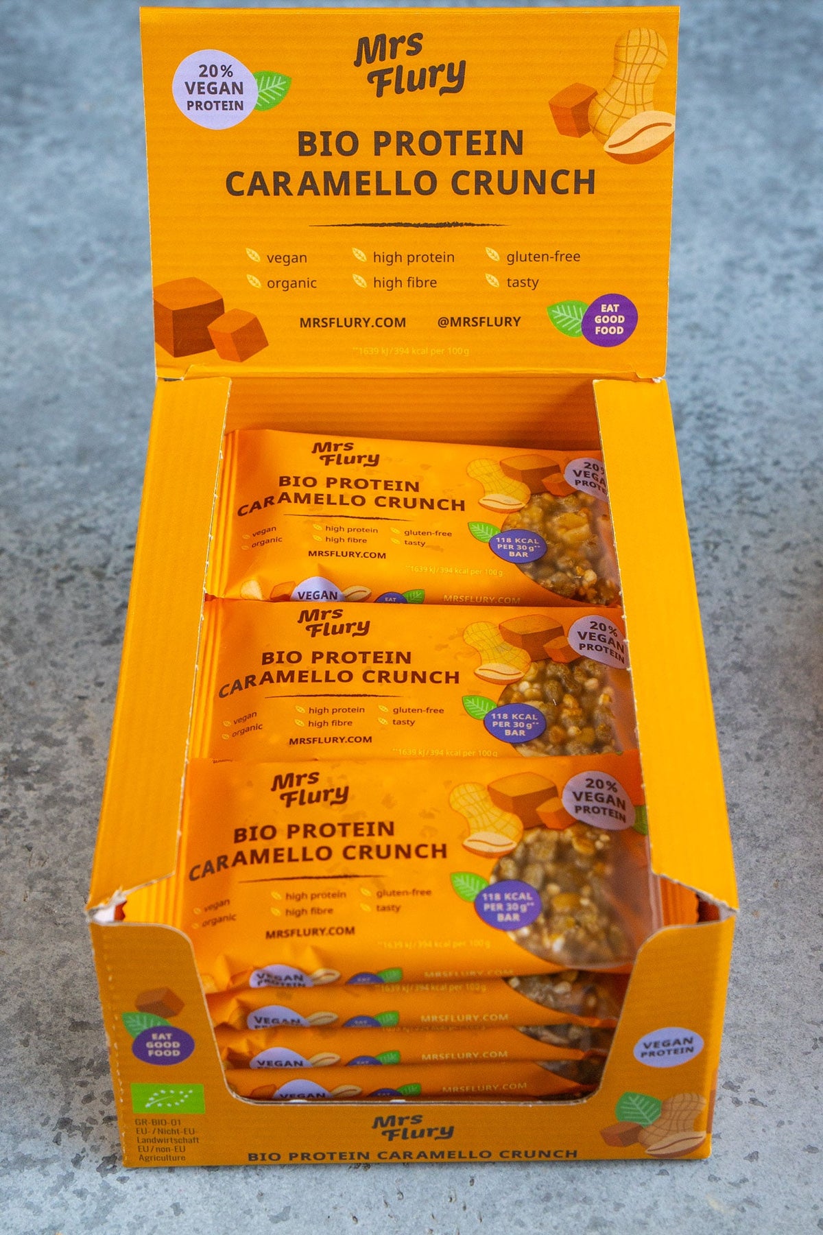Bio Protein Caramello Crunch Riegel 30 g