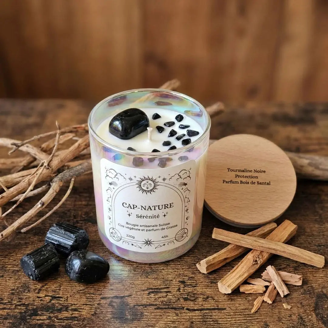 Protection – Tourmaline & Bois de Santal