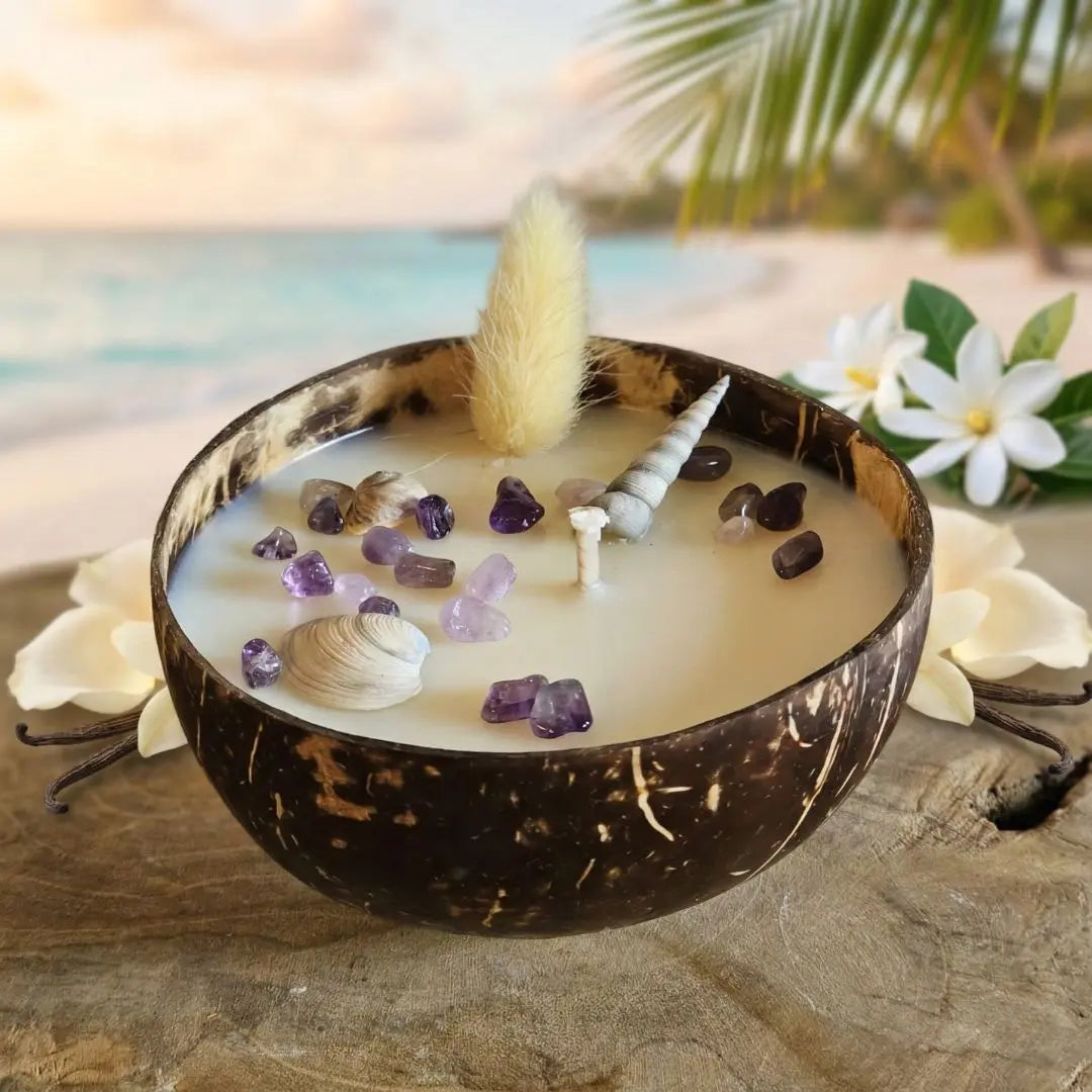 Evasion florale – Fleur des Îles & Améthyste