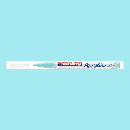 Edding 5300 Acrylmarker pastellblau 916 , Rundspitze 1-2 mm