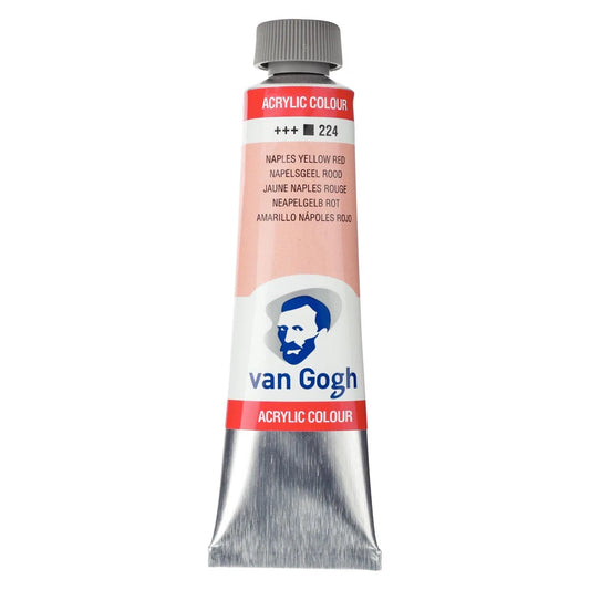 Van Gogh Acrylfarbe Neapelgelb Rot 224
