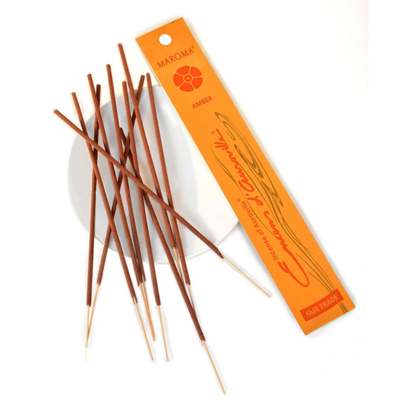 Maroma - Amber Incense Sticks - Refresh Your Space 🌿✨
