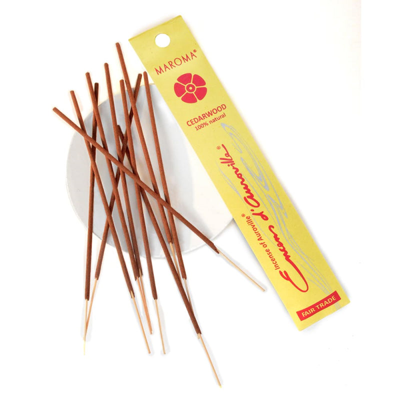 Maroma - Cedarwood Incense Sticks - Aromatic Bliss 🌿✨