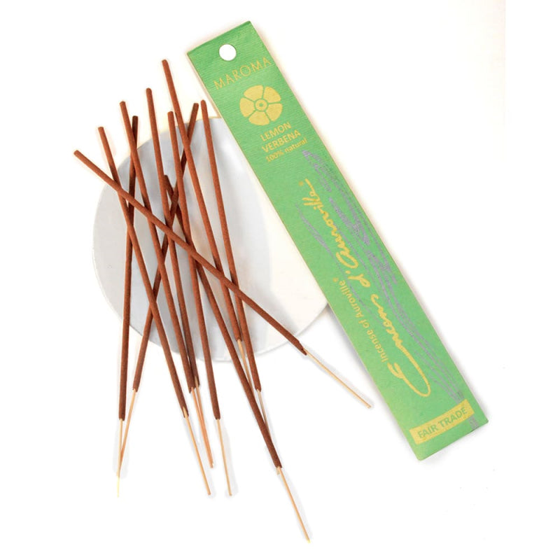 Maroma - Lemon Verbena Incense Sticks - Refresh Your Space 🍋✨
