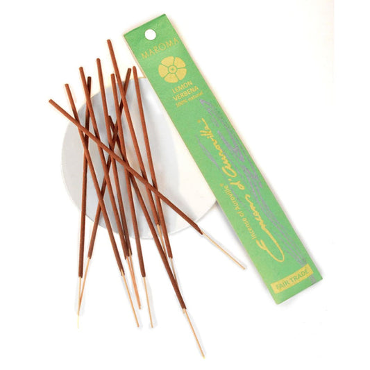 Maroma - Lemon Verbena Incense Sticks - Refresh Your Space 🍋✨