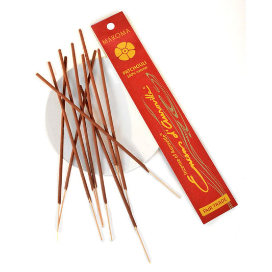 Maroma - Patchouli Incense Sticks - 100% Natural 🌿✨