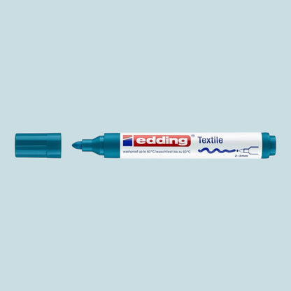 Edding 4500 Textile Marker – 2-3 mm Rundspitze, Blau