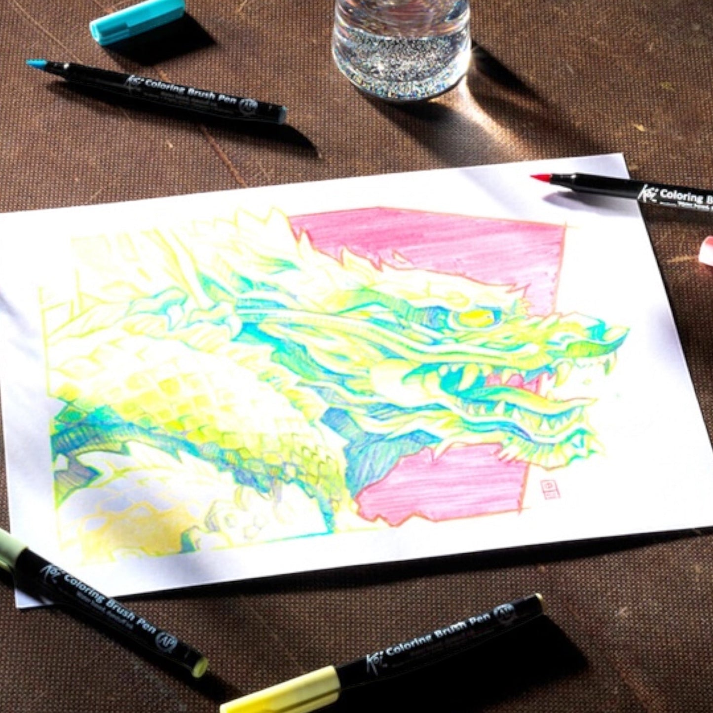 Sakura Koi Watercolor Brush Pen Set „Pastel“