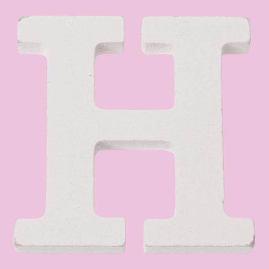 Glorex Buchstabe H MDF 5,5x0,9cm