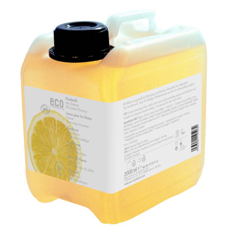Eco Cosm - Citrus Hand Soap Refill 2L - Fresh & Vegan 🌿🍋