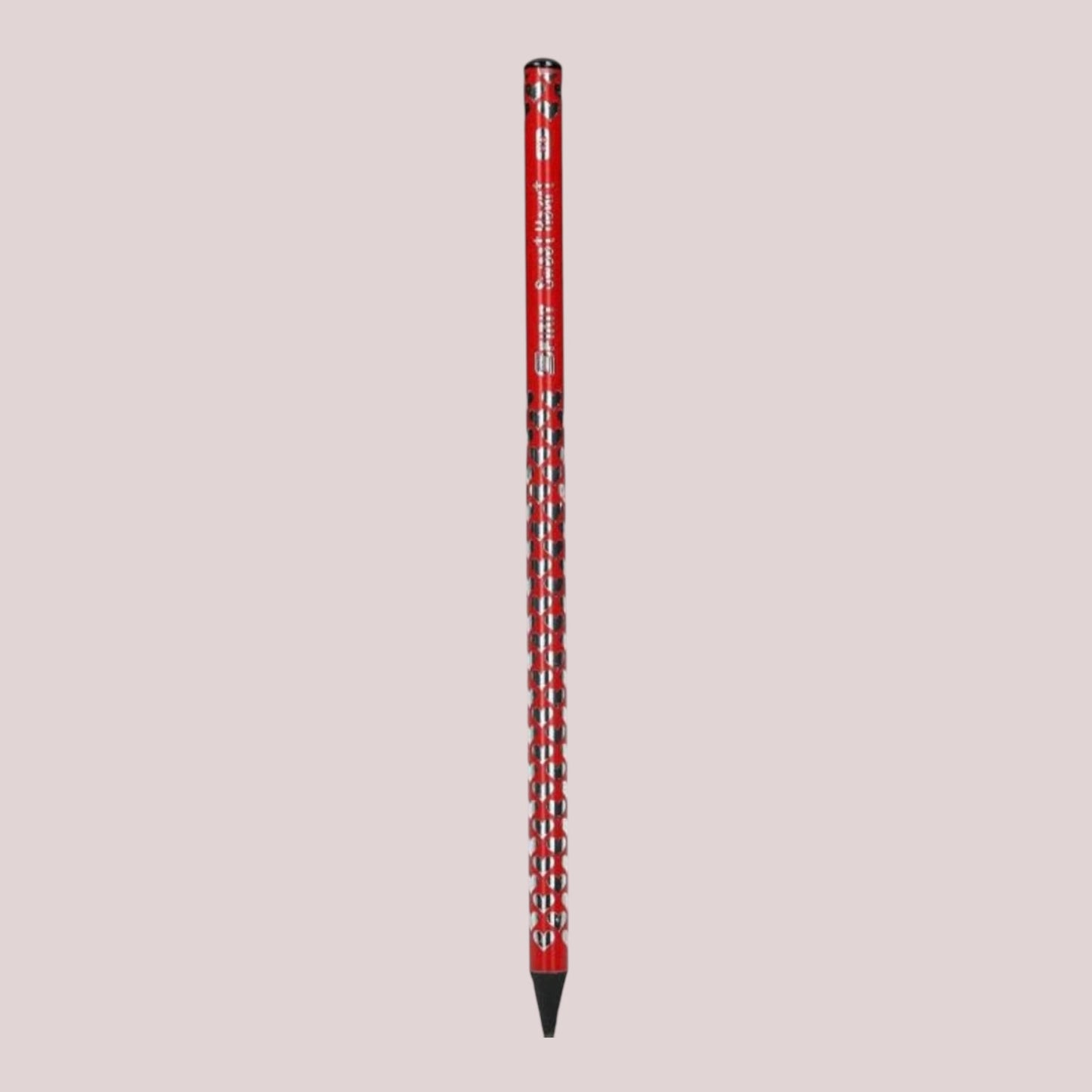 Bleistift Rund "Sweer Heart", schwarzes Holz