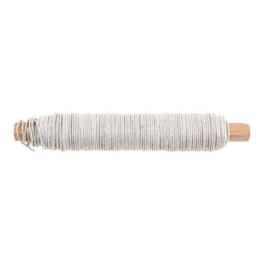 Papierwickeldraht Weiss– 0,8 mm x 22 m