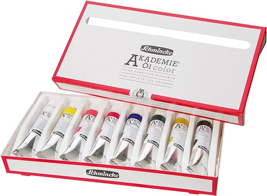 Schmincke Akademie Ölfarben 8er Set