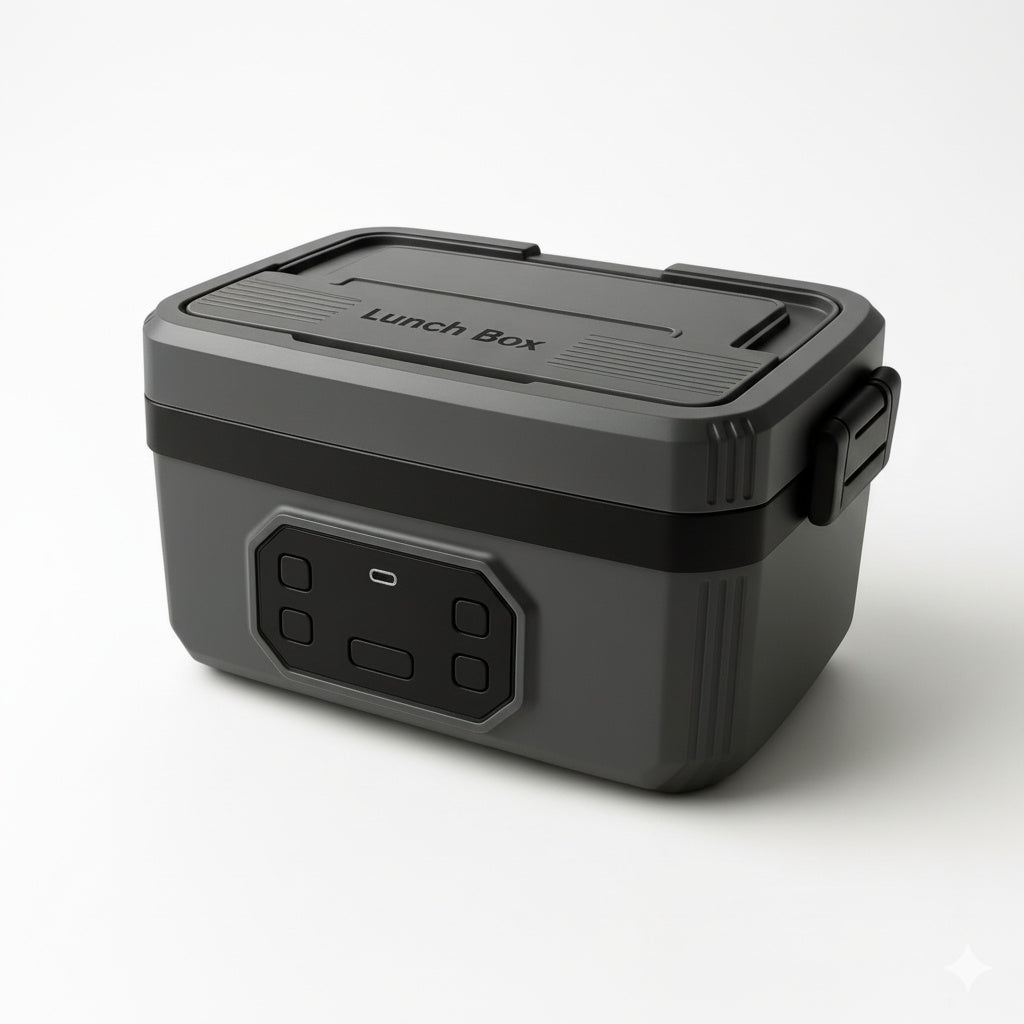 HotBox PRO XL – Elektrische Lunchbox mit Akku – Kabellos Essen wärmen