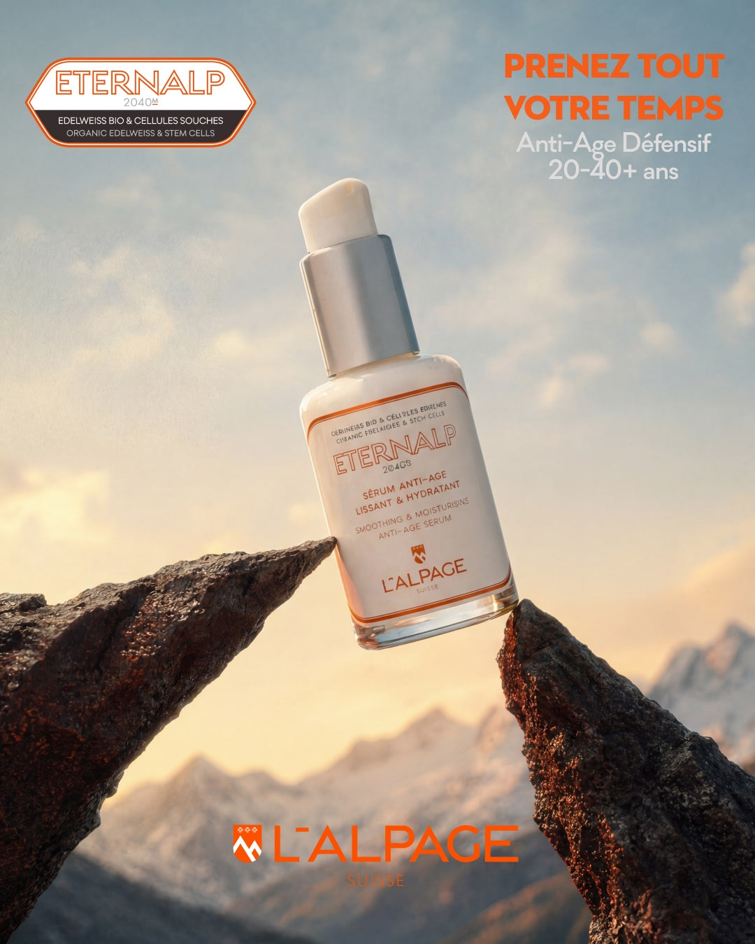 Sérum Anti-Age Lissant & Hydratant Eternalp 2040m