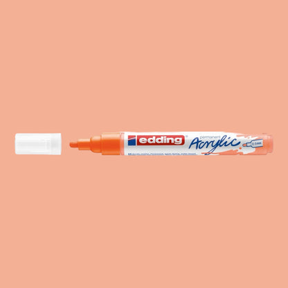 Edding 5100 Acrylmarker Neonorange 066 , Rundspitze 2-3 mm