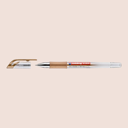 Edding 2185 Gelroller – Kupfer Metallic, Rollerspitze 0,7 mm