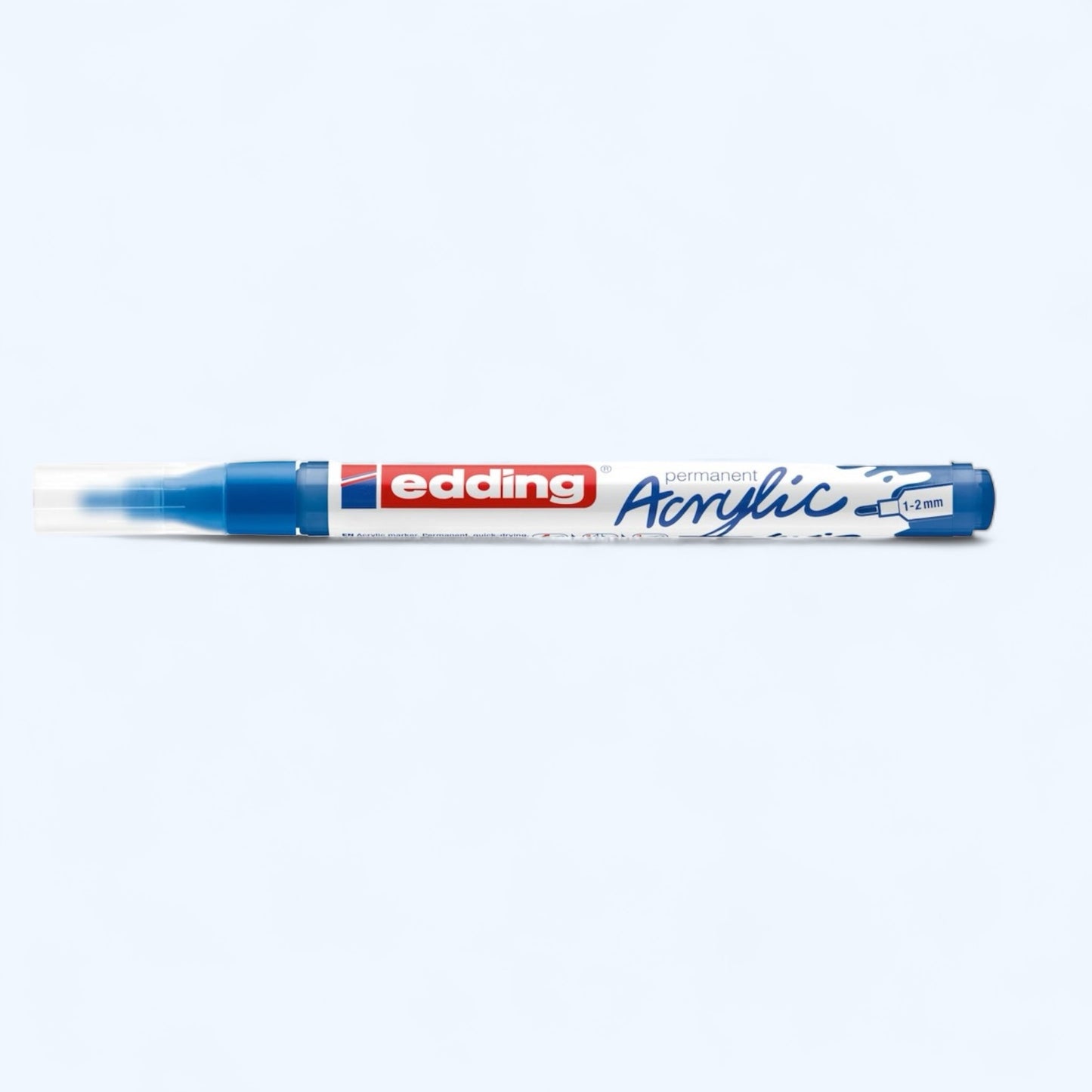 Edding 5300 Acrylmarker enzianblau 903 , Rundspitze 1-2 mm