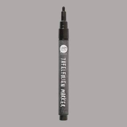 I am Creative Tafelfolien Marker – Schwarz , Rundspitze