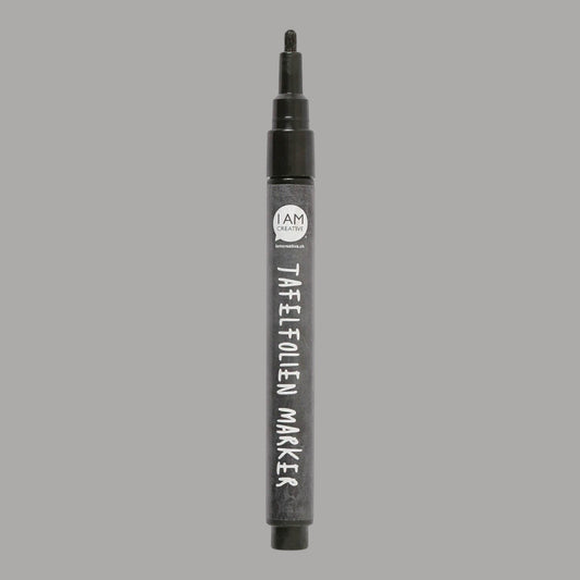 I am Creative Tafelfolien Marker – Schwarz , Rundspitze
