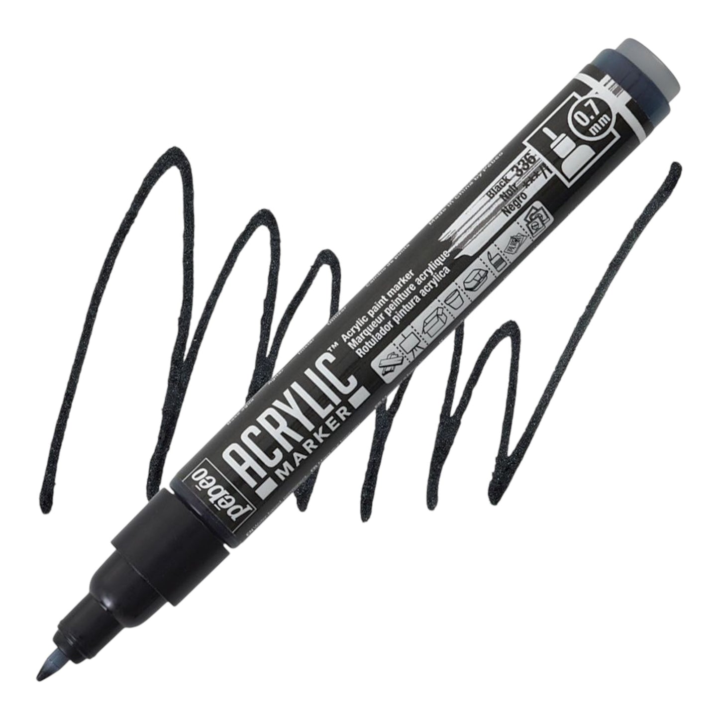 Pébéo Acrylic Marker - Noir 36