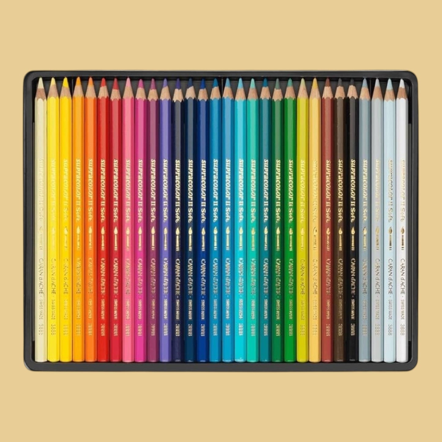 Caran d’Ache Supracolor Aquarellstifte – 30 Stück