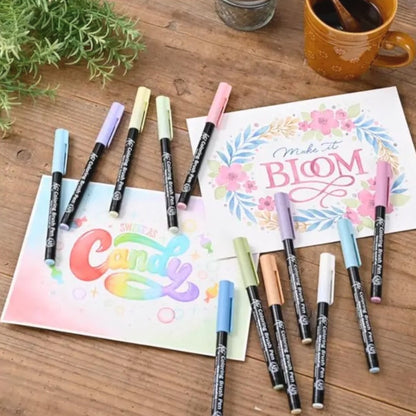 Sakura Koi Watercolor Brush Pen Set „Earth“
