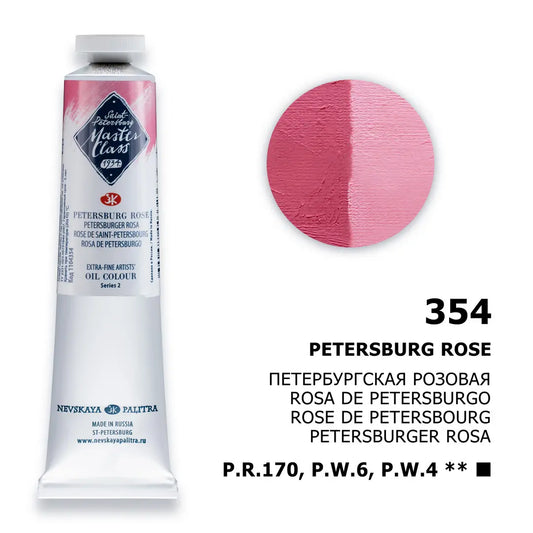 Nevskaya Palitra Master Class Ölfarbe Petersburger Rosa 354 (46ml)