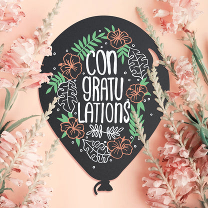 Securit® Wandkreidetafel Silhouette Ballon, 29x40cm