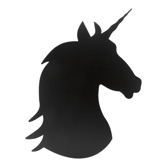 Securit® Wandkreidetafel Silhouette Unicorn, 30x49cm