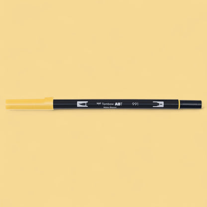 Tombow ABT Dual Brush Pen 991 light ochre