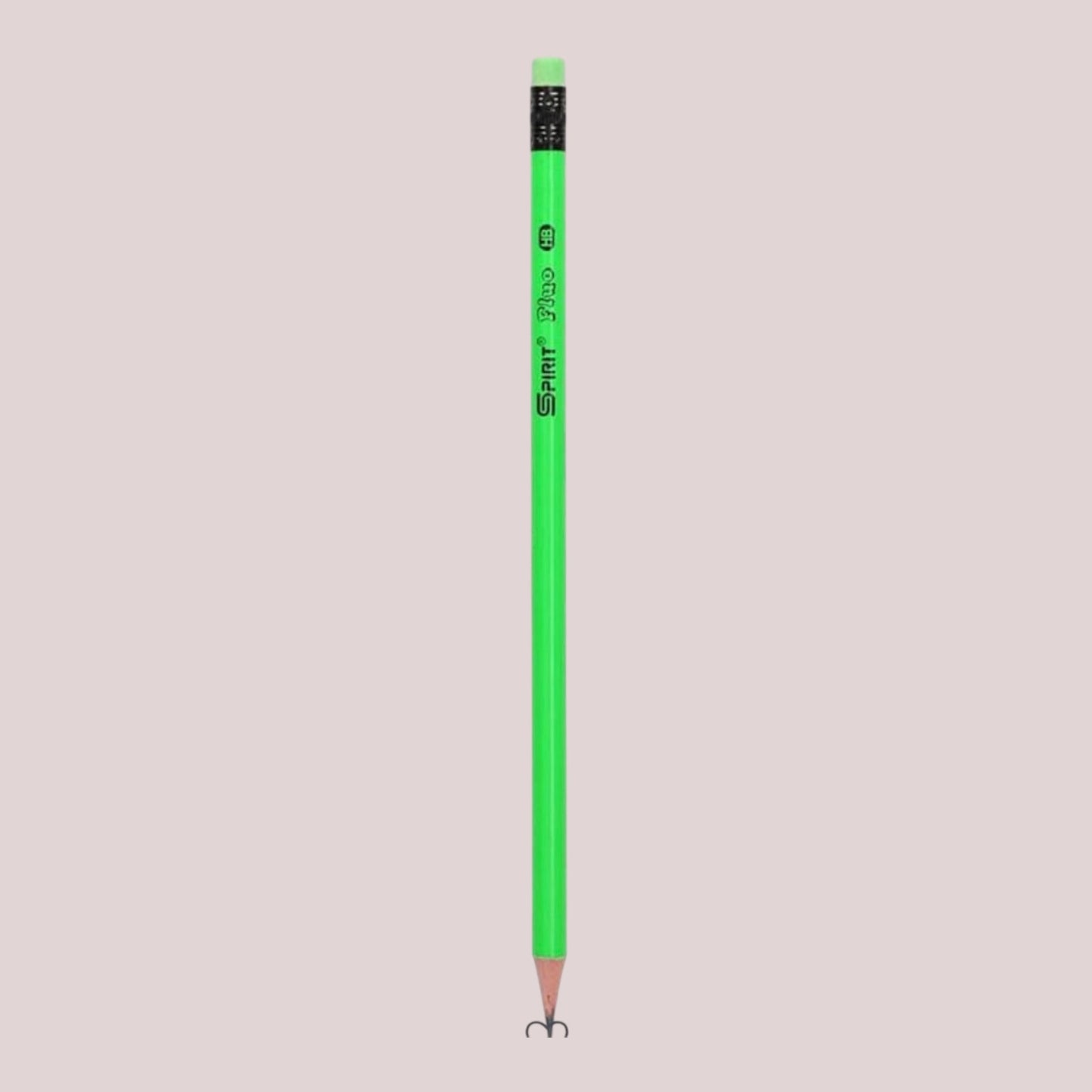 Bleistifte Rund mit Radiergummi "Fluo Rund
