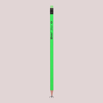 Bleistifte Rund mit Radiergummi "Fluo Rund
