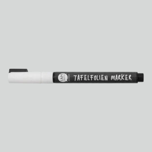 I am Creative Tafelfolien Marker – Weiß, Rundspitze