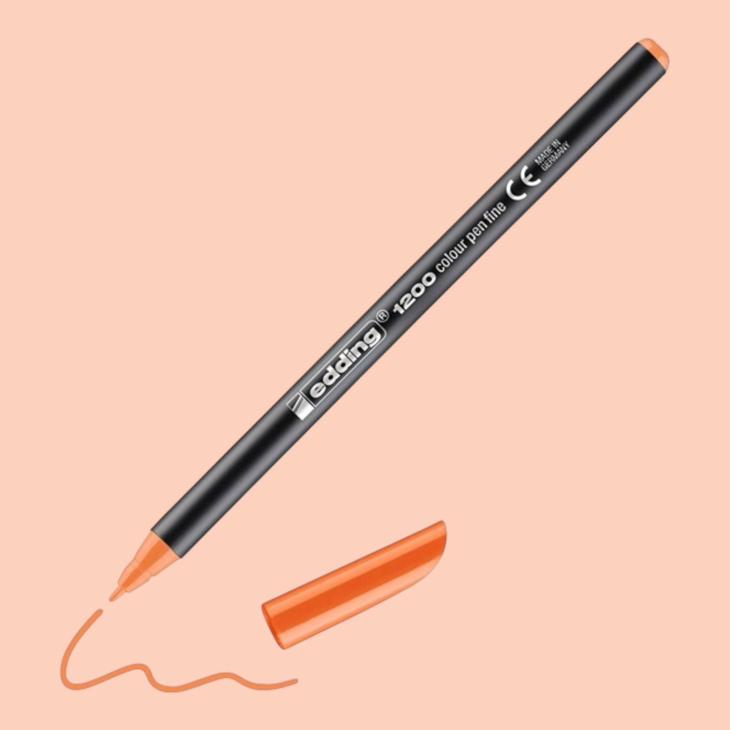 Edding Faserschreiber 1200 Orange 0,5-1mm