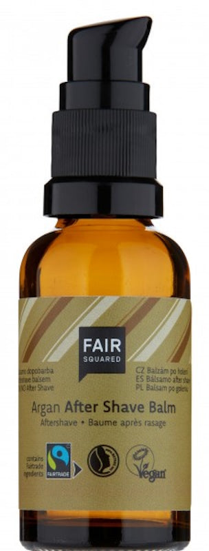 FAIR SQUARED - Argan After Shave Balm 30ml - Gentle Care for Men 🌿✨