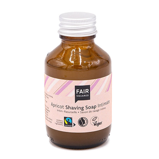 FAIR SQUARED - Apricot Shaving Soap Intimate - Vegan Care 🌿✨