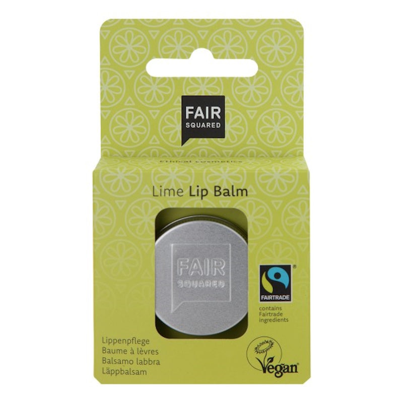 FAIR SQUARED - Lime Lip Balm - Fresh & Natural Moisture 🍋💧
