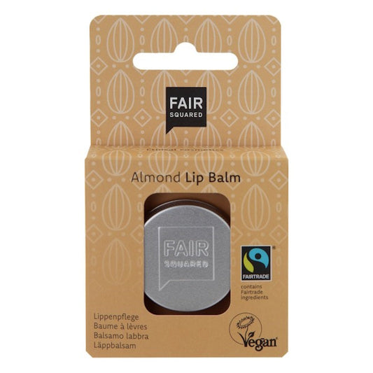 FAIR SQUARED - Almond Lip Balm - Nourishing Vegan Care 🌿💋