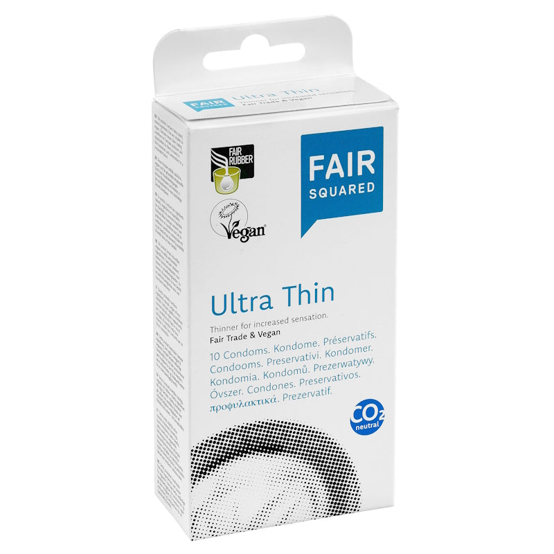 FAIR SQUARED - Ultra Thin Condoms - Extra Sensation 🌿💙
