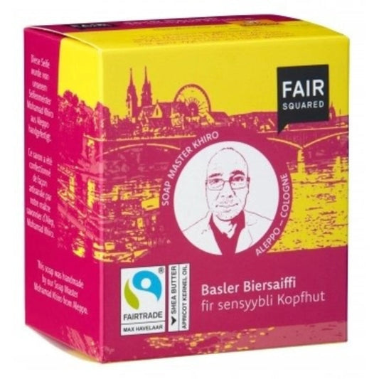 FAIR SQUARED - Basler Beer Soap Sensitive - Gentle Hair Care 🌿🍻