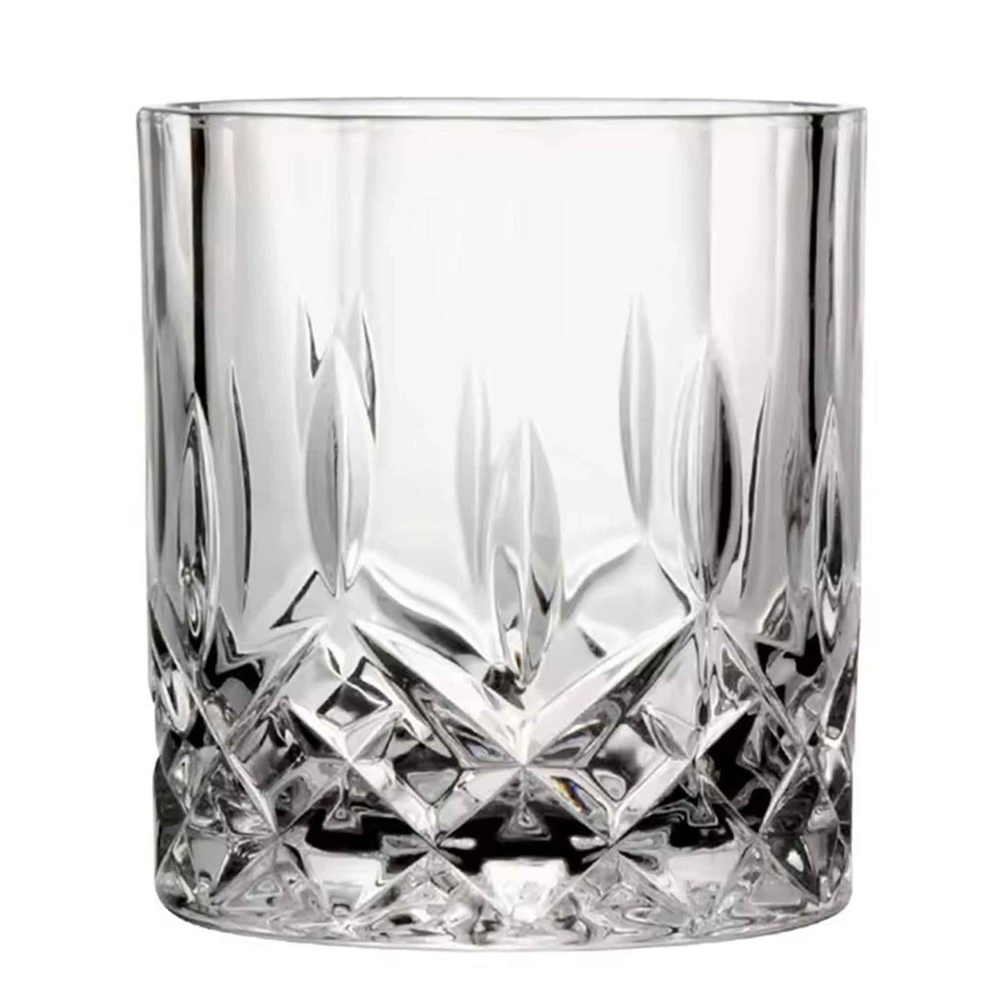 G19-6er Set Whiskygläser 350 ml – Kristall Design „Timeless Retro“ Cocktailgläser