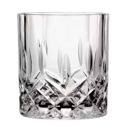 G19-6er Set Whiskygläser 350 ml – Kristall Design „Timeless Retro“ Cocktailgläser