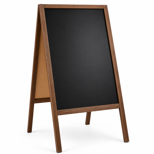 Holz Kundenstopper "ColorFrame" 118x61cm, Indoor