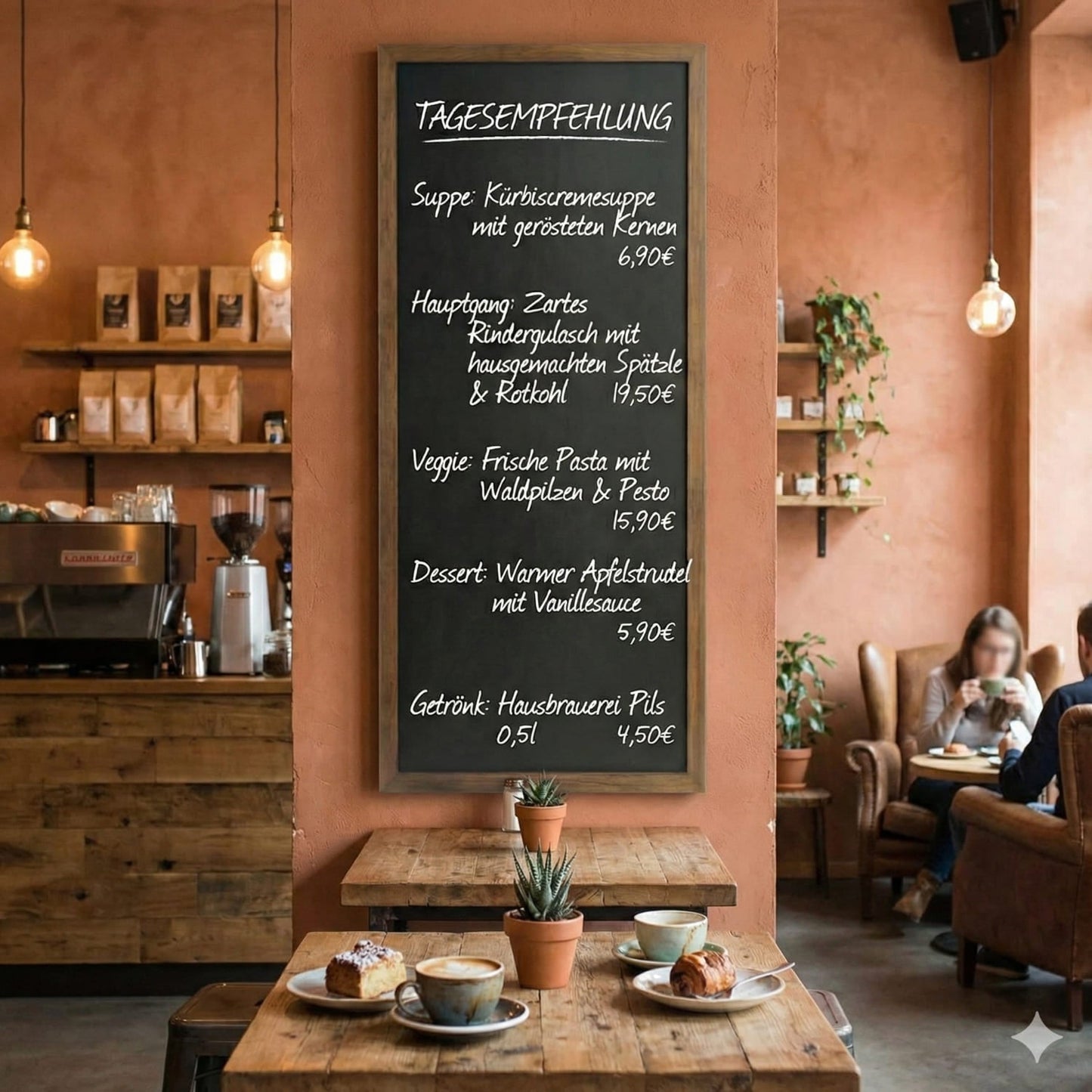 "InspiraBoard" Wandkreidetafel 80x200cm, Indoor