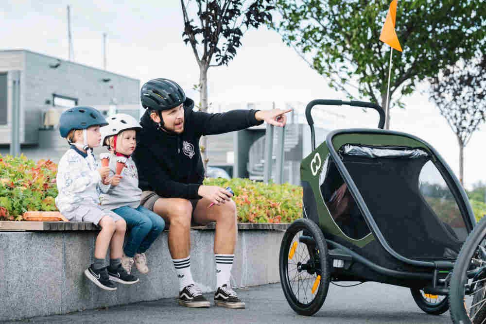 HAMAX - Outback 2 in 1 Bicycle Trailer - Adventure Ready! 🚴‍♀️✨