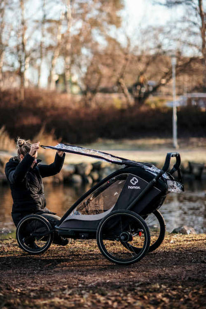 HAMAX - Cocoon ONE Bike Trailer - Premium Safety & Comfort for Kids 🌟🚴