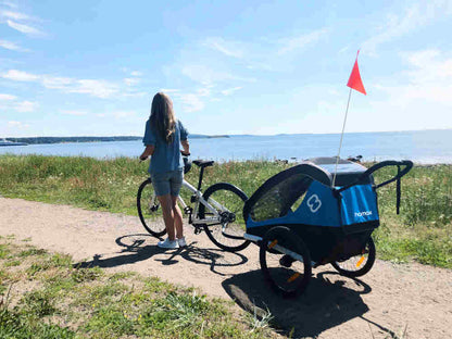 HAMAX - Traveller Bike Trailer - Ultimate Adventures Await 🚴‍♀️👨‍👧